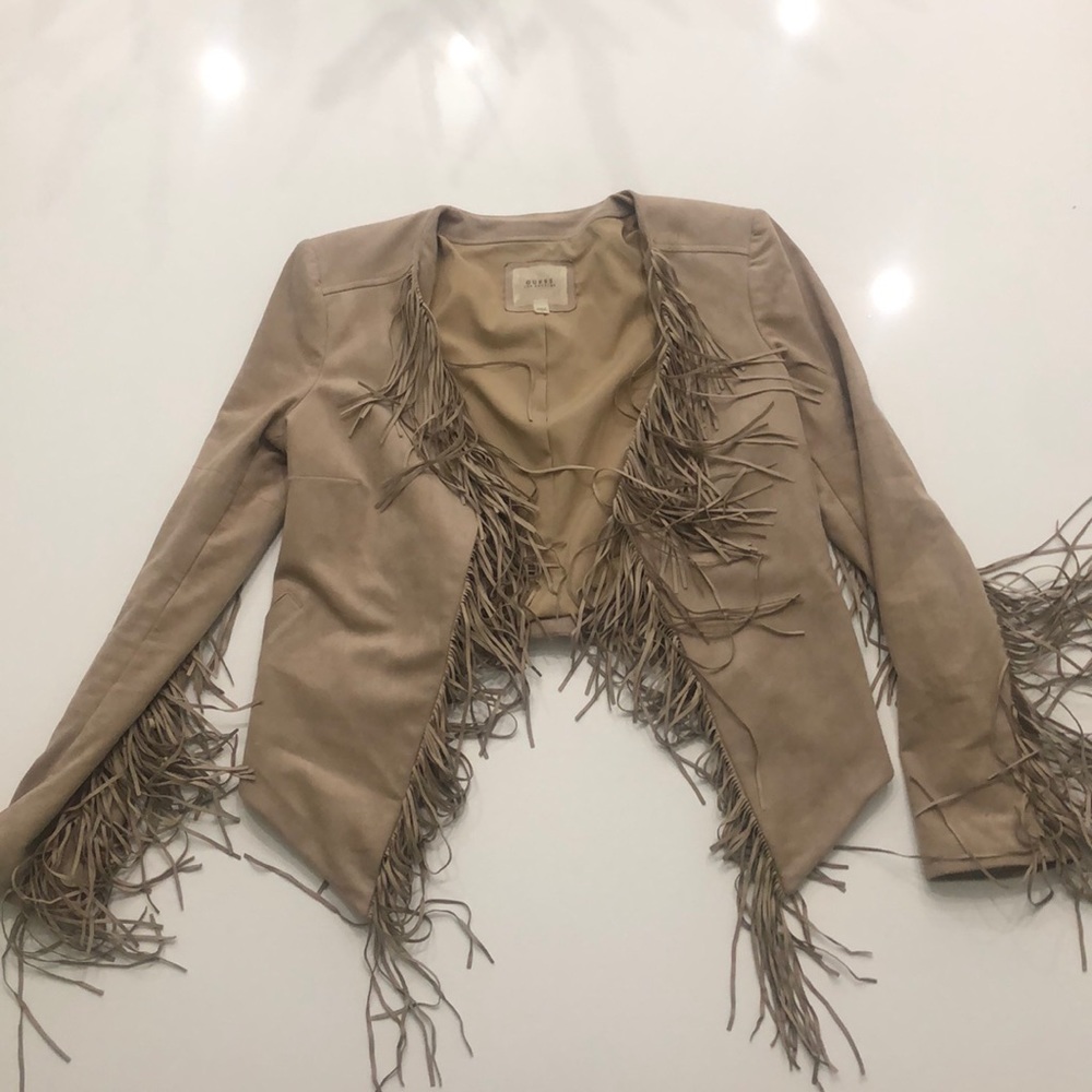 Guess Los Angeles Fringe Coat